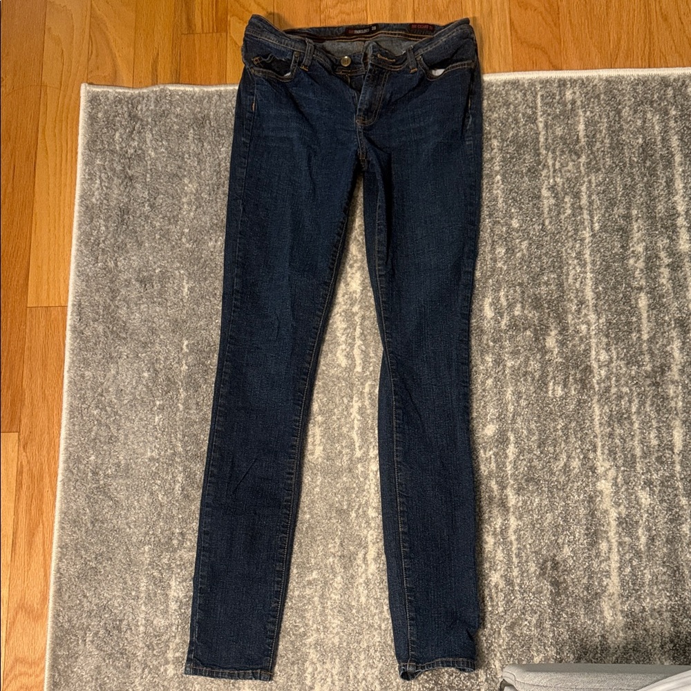 JustFab Dark Blue Women's Jeggings